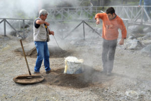 Lagoa das Furas, San Miguel, Azores, Portugal - Cooking stew