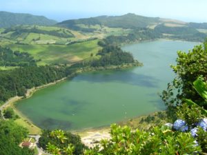 Lagoa das Furnas, Sao Miguel, Azores, Portugal